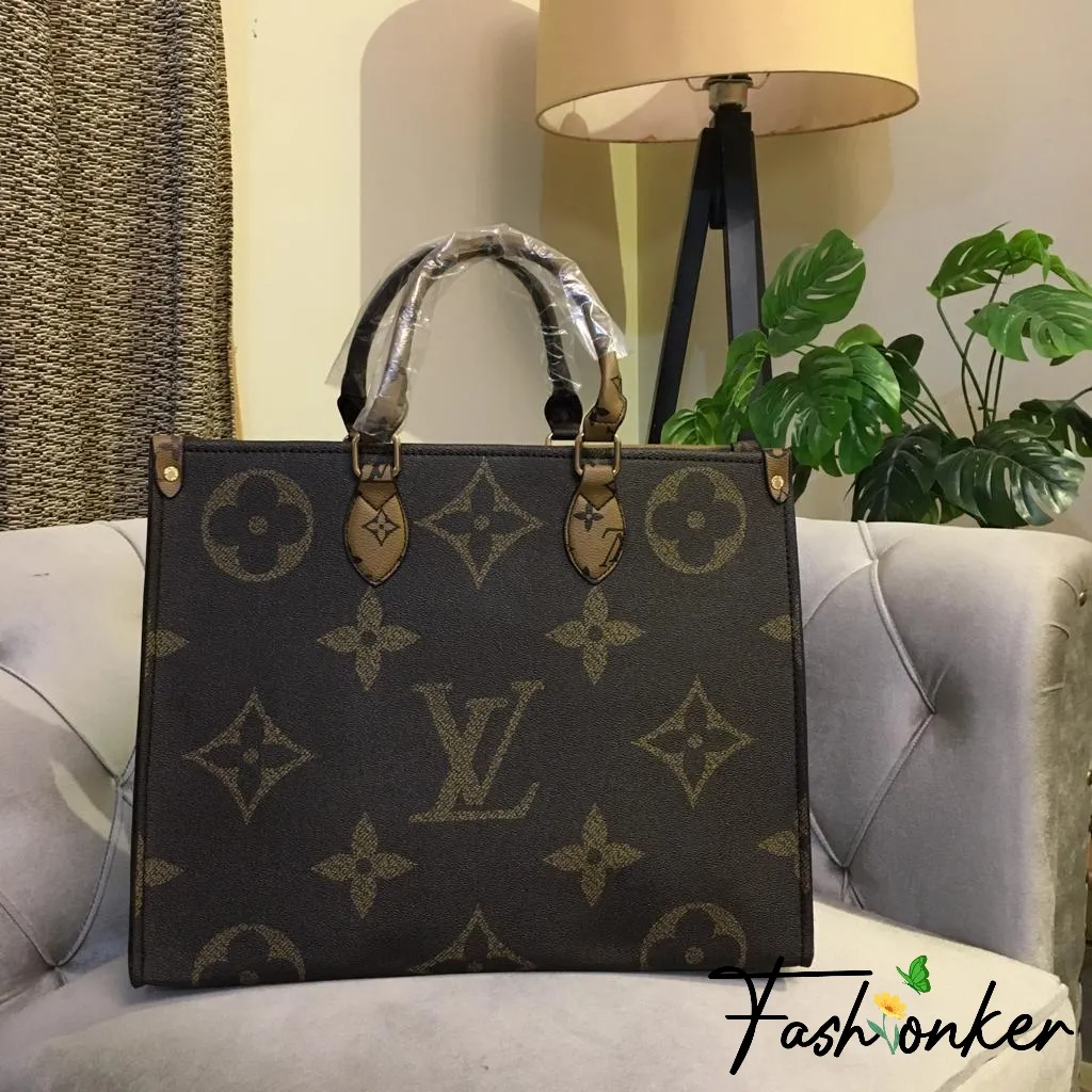 Best Price LV On The Go Brown 